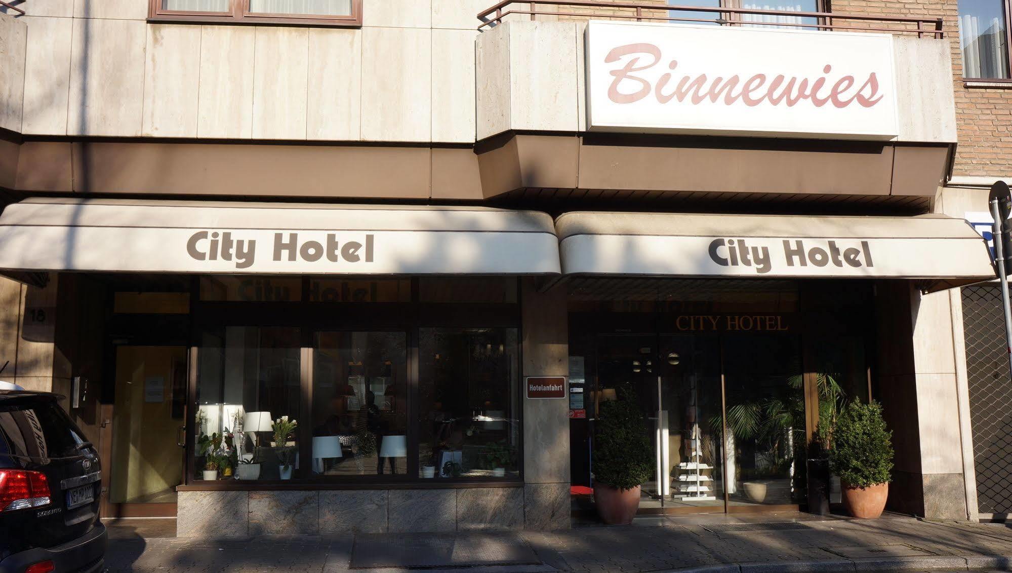 Binnewies City Hotel Нойс Экстерьер фото